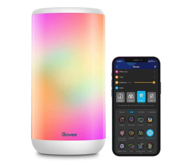 GOVEE Lampa LED H6052 Aura RGBIC WiFi Bluetooth - 1060118 - zdjęcie